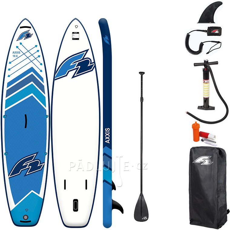 Paddleboard F2 AXXIS 10'6 SMU LIGHT BLUE s pádlem 2024 - nafukovací paddleboard