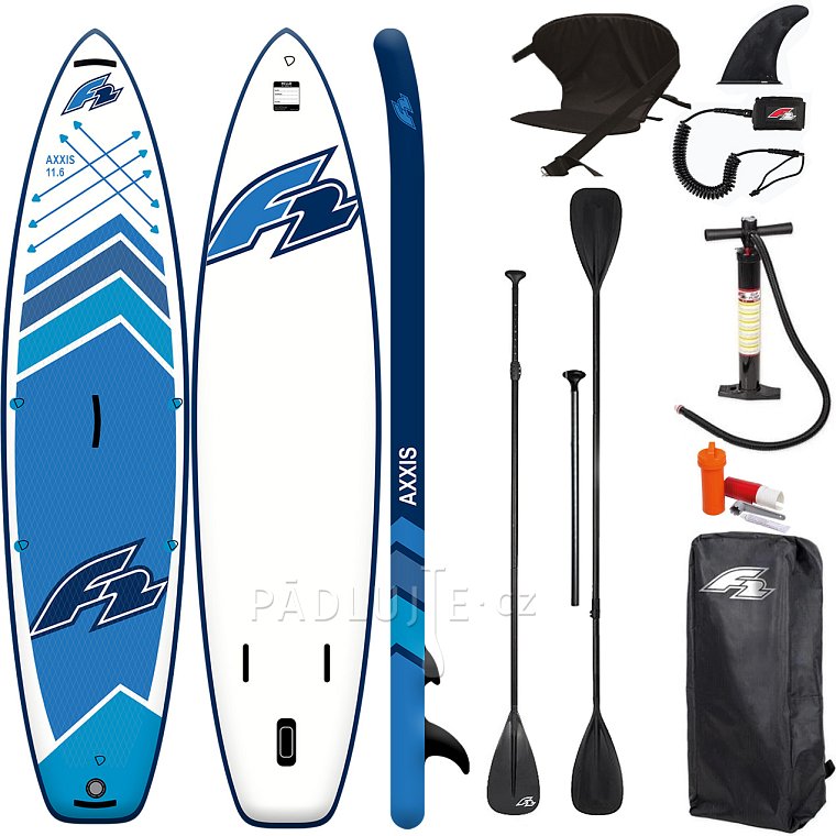 Paddleboard F2 AXXIS 11'6 BLUE s pádlem 2024 - nafukovací paddleboard