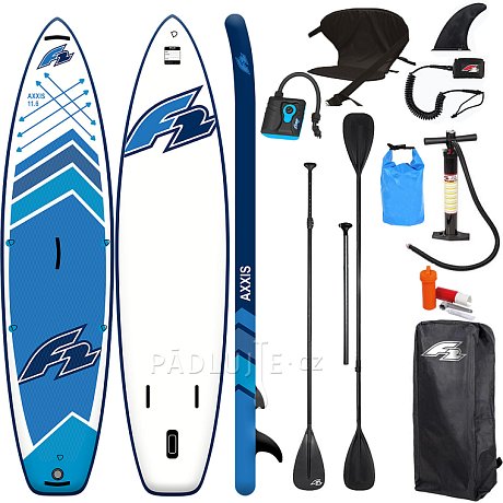 Paddleboard F2 AXXIS 11'6 BLUE s pádlem 2024 - nafukovací paddleboard