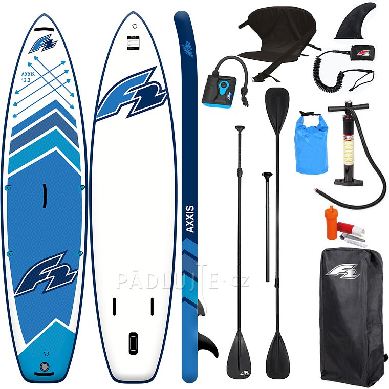 Paddleboard F2 AXXIS 12'2 BLUE s pádlem 2024 - nafukovací paddleboard