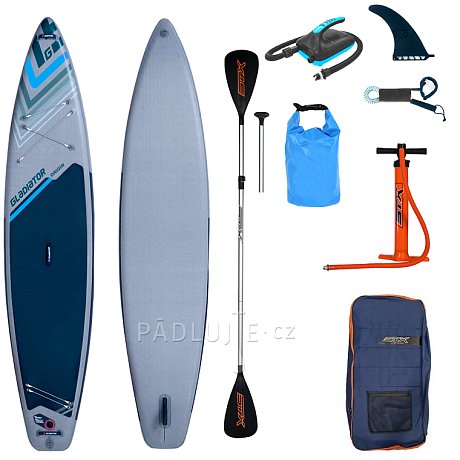 Paddleboard GLADIATOR ORIGIN 12'6 Special Edition Touring - nafukovací 22 PSI dvoj-vrstvý