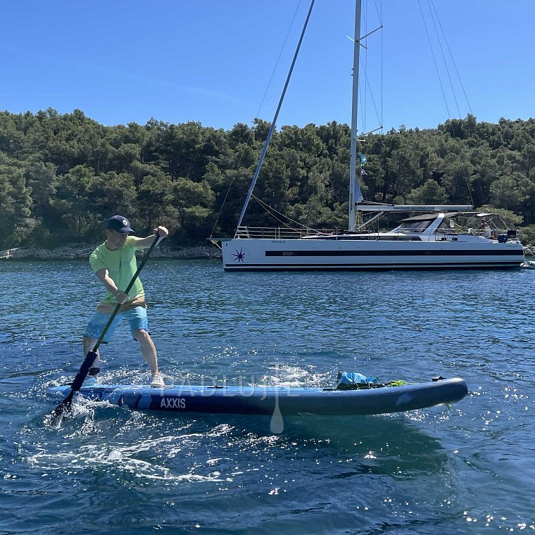 Paddleboard F2 AXXIS SMU 10'6 COMBO NAVY BLUE 2024 - nafukovací