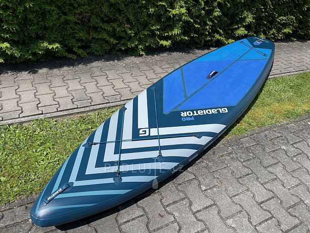 Paddleboard GLADIATOR PRO 12'6 WIDE s karbon pádlem - POUŽITÉ ZBOŽÍ