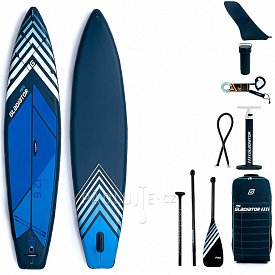 Paddleboard GLADIATOR PRO 12'6 WIDE s karbon pádlem - POUŽITÉ ZBOŽÍ