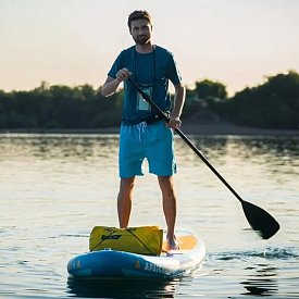 Vodotěsný vak RESTUBE 20l žlutý pro paddleboard