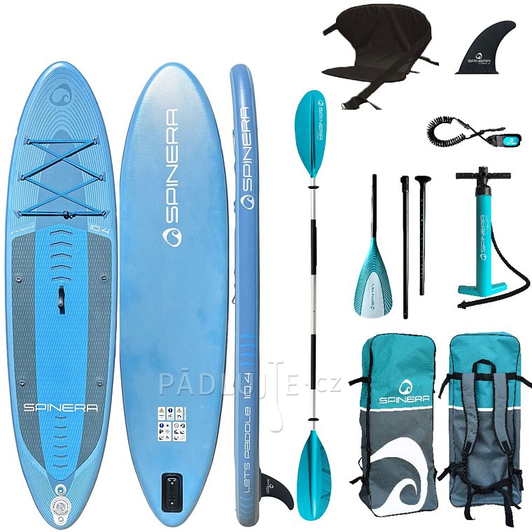 Paddleboard SPINERA SUP LET'S PADDLE 10'4 model 2025 - nafukovací