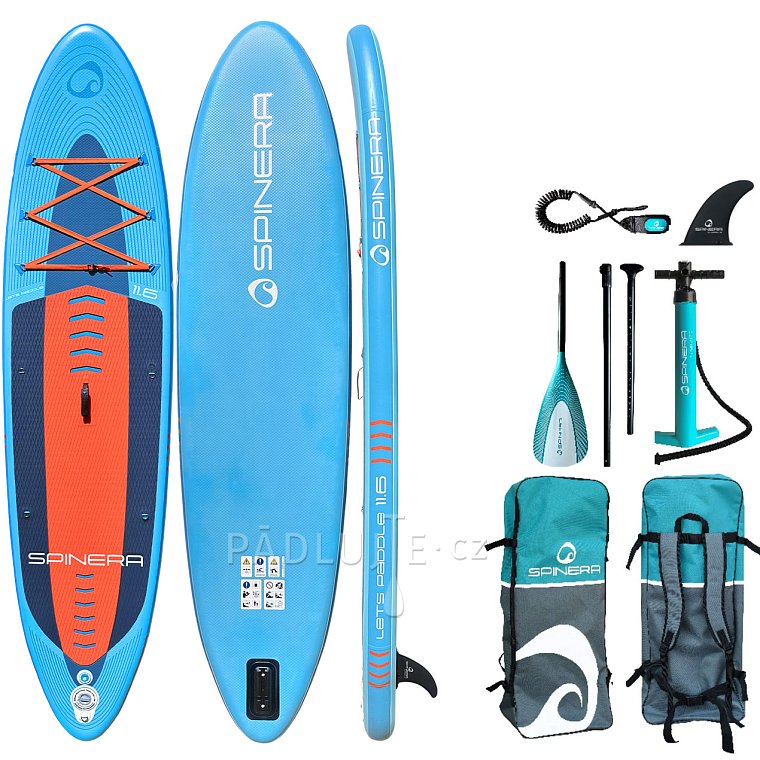 Paddleboard SPINERA SUP LET'S PADDLE 11'6'' model 2025 - nafukovací
