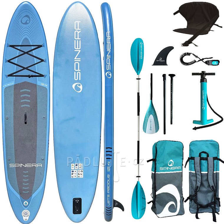 Paddleboard SPINERA SUP LET'S PADDLE 12'4'' model 2025 - nafukovací