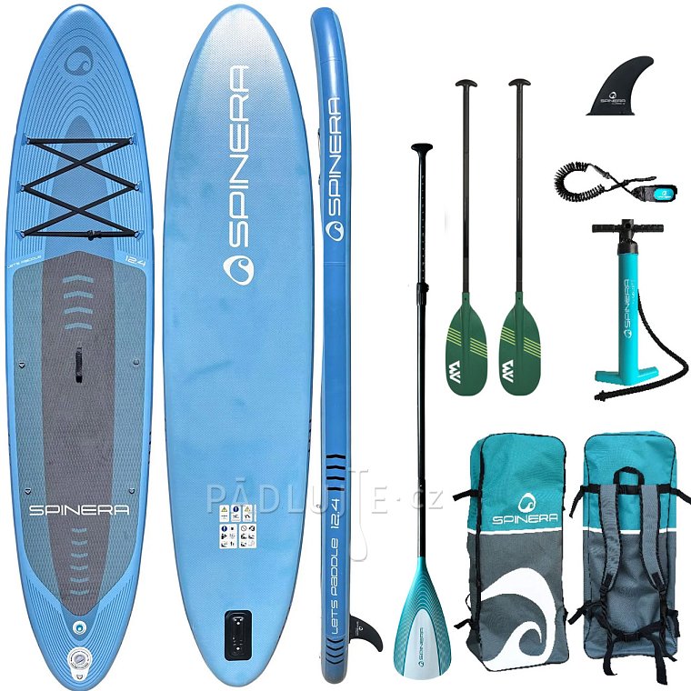 Paddleboard SPINERA SUP LET'S PADDLE 12'4'' model 2025 - nafukovací