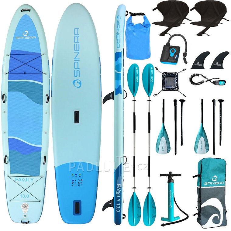 Paddleboard SPINERA SUP FAMILY 13'0'' model 2025 - nafukovací