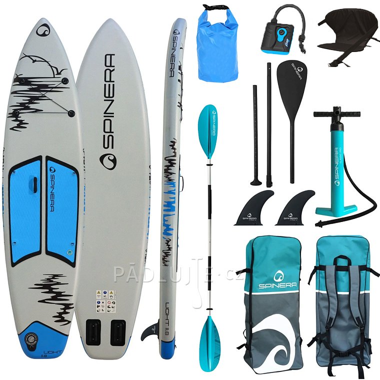 Paddleboard SPINERA SUP LIGHT 11'8 ULT model 2025 - nafukovací paddleboard