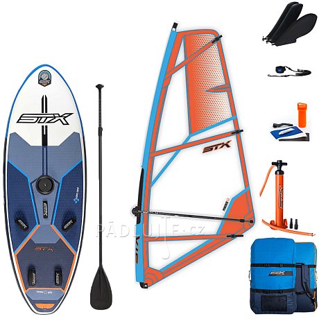 Windsurfing STX WS 242  komplet s plachtou - nafukovací windsurfing