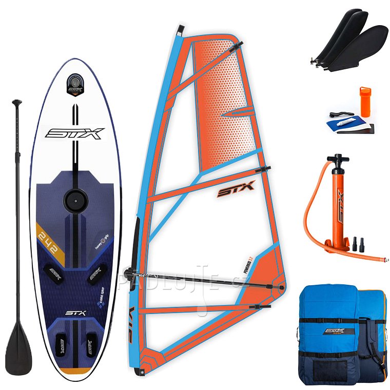 Windsurfing STX WS 242  komplet s plachtou - nafukovací paddleboard