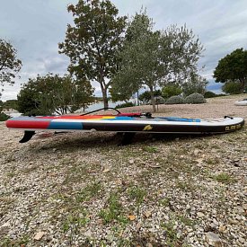 Paddleboard F2 GLIDE WS 10'8 GREY komplet s plachtou - nafukovací paddleboard a windsurfing