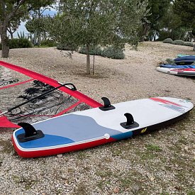 Paddleboard F2 GLIDE WS 10'8 GREY komplet s plachtou - nafukovací paddleboard a windsurfing