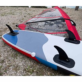 Paddleboard F2 GLIDE WS 10'8 GREY komplet s plachtou - nafukovací paddleboard a windsurfing