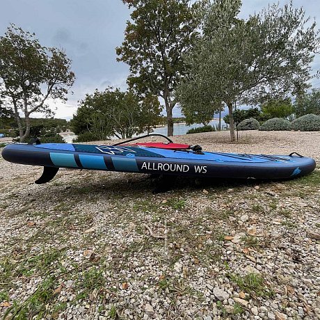 Paddleboard F2 ALLROUND AIR WS 11'5 BLUE komplet s plachtou - nafukovací paddleboard a windsurfing