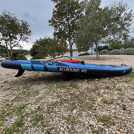 Paddleboard F2 ALLROUND AIR WS 10'5 BLUE komplet s plachtou - nafukovací paddleboard a windsurfing