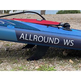 Paddleboard F2 ALLROUND AIR WS 10'5 BLUE komplet s plachtou - nafukovací paddleboard a windsurfing