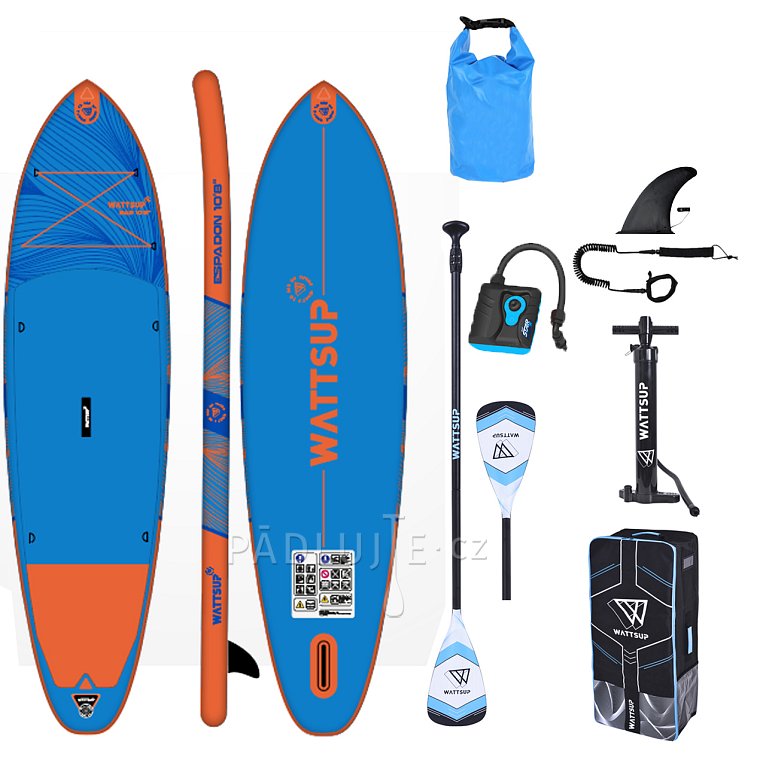 Paddleboard WATTSUP ESPADON 11'8'' MINICOMBO - nafukovací