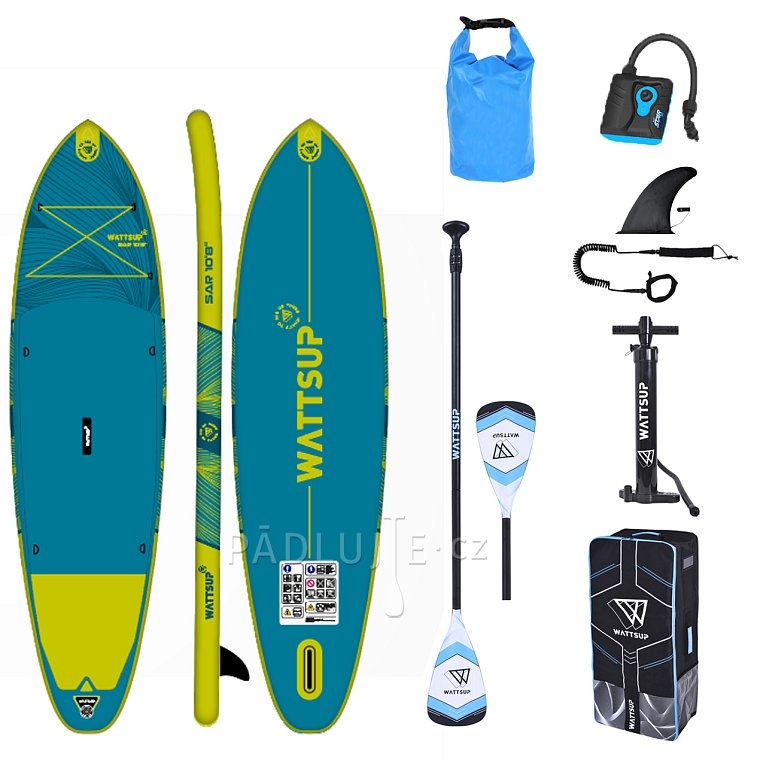 Paddleboard WATTSUP  SAR 10'8'' MINICOMBO - nafukovací paddleboard s pádlem