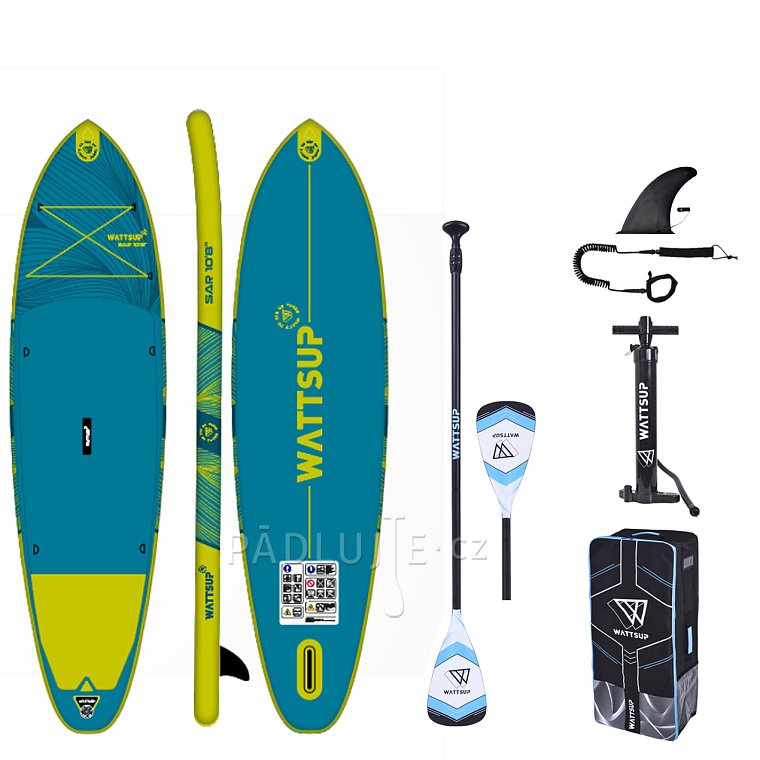 Paddleboard WATTSUP  SAR 10'8'' MINICOMBO - nafukovací paddleboard s pádlem