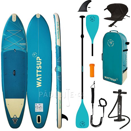 Paddleboard WATTSUP MARLIN 12'6 MINICOMBO - nafukovací