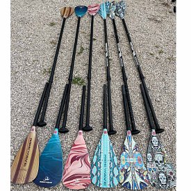 Pádlo RIDEWAVE Sea-disturbing Combo 4-dílné nastavitelné pro paddleboard i kajak