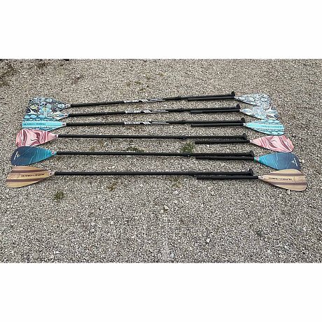 Pádlo RIDEWAVE Sea-disturbing Combo 4-dílné nastavitelné pro paddleboard i kajak