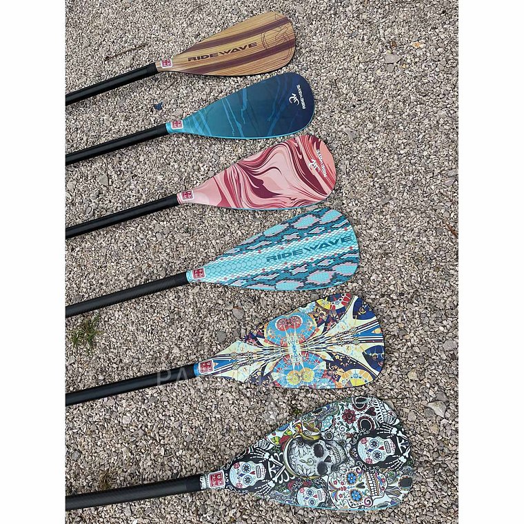 COMBO Pádlo RIDEWAVE SEA-DISTURBING COMBO 4-dílné nastavitelné pro paddleboard i kajak