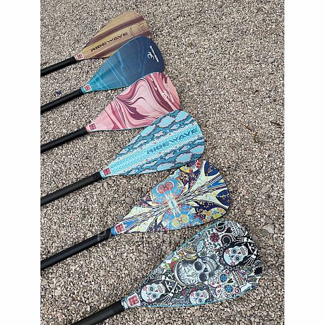 Pádlo RIDEWAVE Sea-disturbing Combo 4-dílné nastavitelné pro paddleboard i kajak