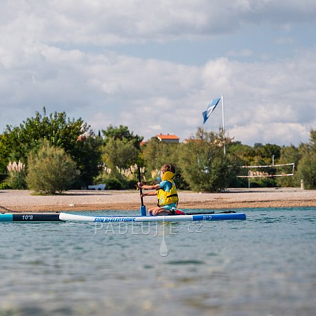 Paddleboard SUN REFLECTIONS 8'2''  violet - nafukovací