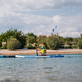 Paddleboard SUN REFLECTIONS 8'2''  violet - nafukovací