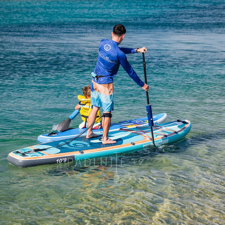 Paddleboard SUN REFLECTIONS M 10'8'' MINICOMBO Ocean mirage - nafukovací