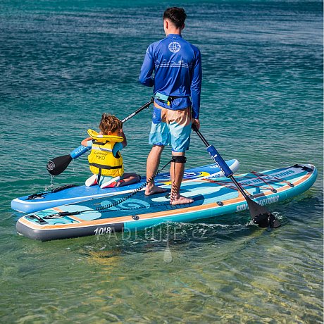 Paddleboard SUN REFLECTIONS M 10'8'' MINICOMBO Ocean mirage - nafukovací