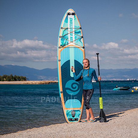 Paddleboard SUN REFLECTIONS M 10'8'' MINICOMBO Ocean mirage - nafukovací