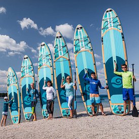 Paddleboard SUN REFLECTIONS M 10'8'' MINICOMBO Ocean mirage - nafukovací
