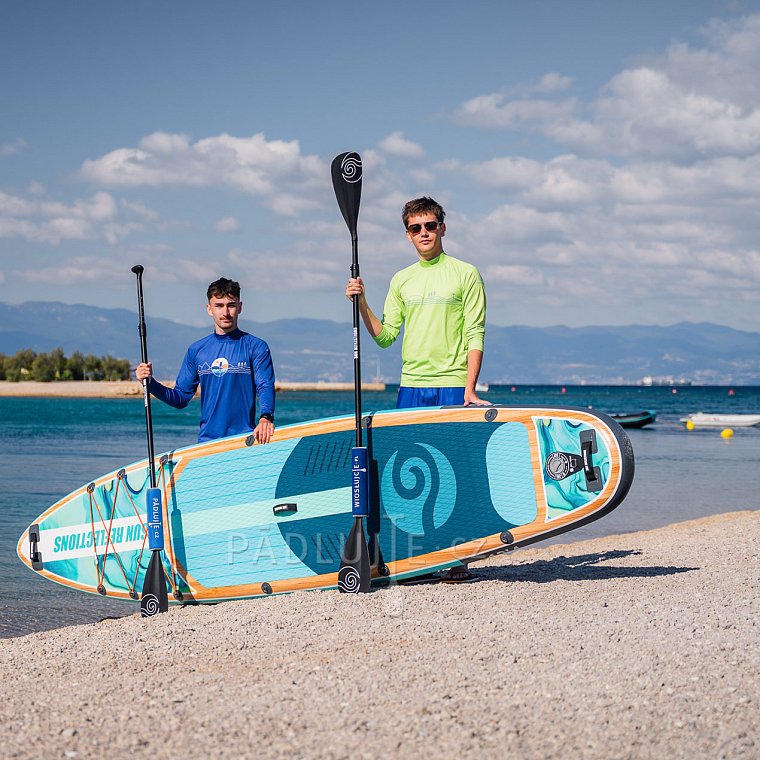 Paddleboard SUN REFLECTIONS MULTI 12'4'' MINICOMBO Ocean mirage - nafukovací
