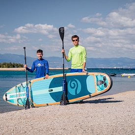 Paddleboard SUN REFLECTIONS MULTI 12'4'' MINICOMBO Ocean mirage - nafukovací