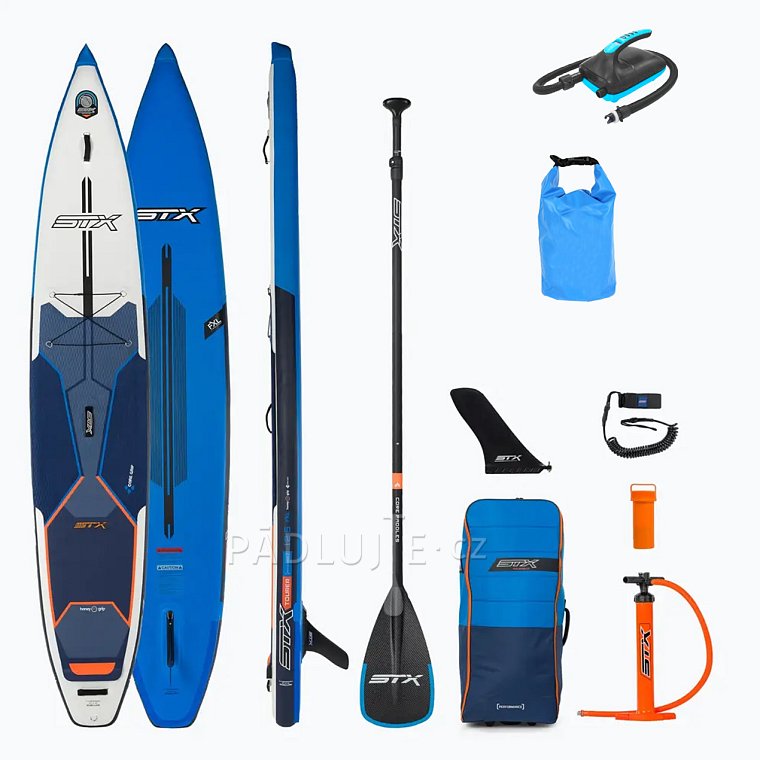 Paddleboard STX Touring Performance 12'6-27 Blue Orange - nafukovací paddleboard