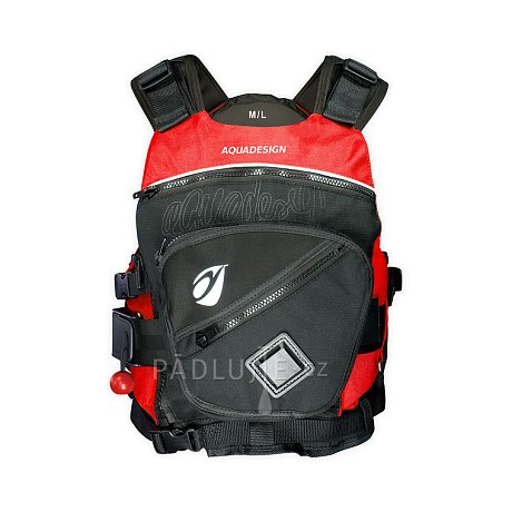 Plovací vesta Aquadesign Upano Red/Black