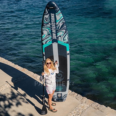 Paddleboard SUN REFLECTIONS XXL 11'6'' COMBO Forest Grey - nafukovací