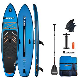 Paddleboard STX WindSUP Hybrid Cruiser Family 11'2 TEAL/ORANGE - nafukovací
