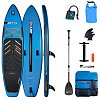 Paddleboard STX WindSUP Hybrid Cruiser Family 11'2 TEAL/ORANGE - nafukovací