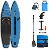 Paddleboard STX WindSUP Hybrid Tourer 12'  TEAL/ORANGE - nafukovací