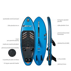 Windsurfing STX iWindsurf WS 250 RS - nafukovací windsurfing