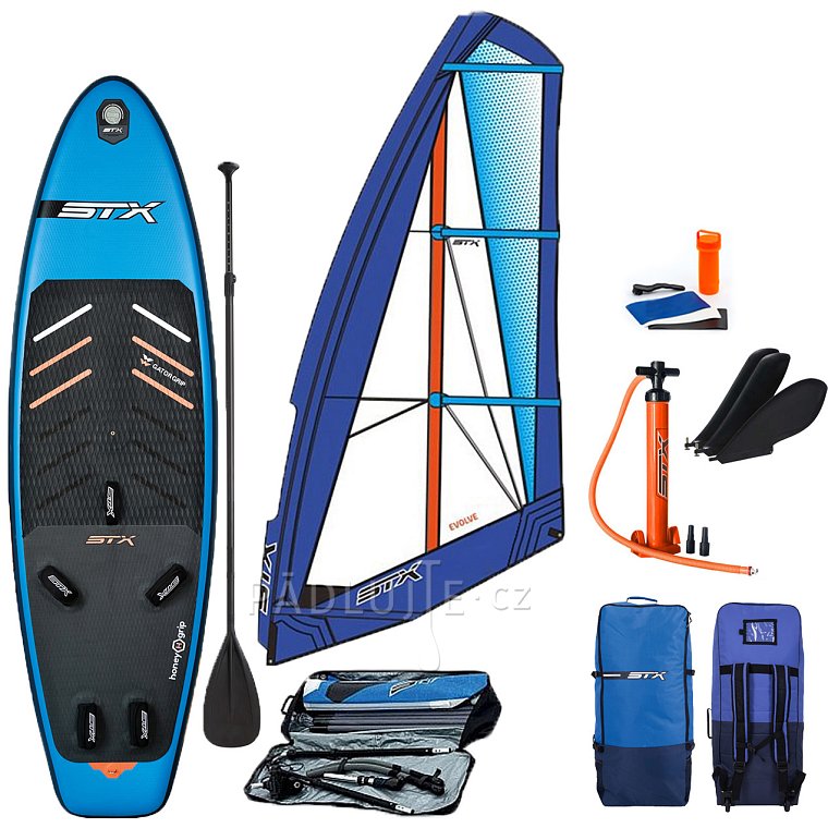 Windsurfing STX iWindsurf WS 280 RS komplet s plachtou - nafukovací windsurfing