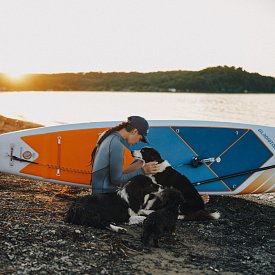 Paddleboard GLADIATOR ELITE 12'6 Light s karbon pádlem 2026 - nafukovací