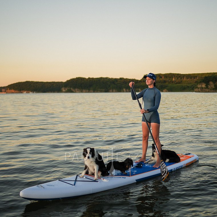 Paddleboard GLADIATOR ELITE 12'6 Light s karbon pádlem - nafukovací