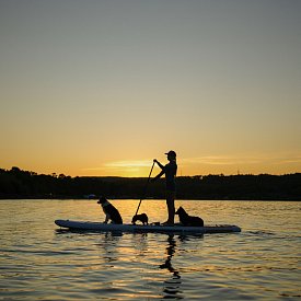 Paddleboard GLADIATOR ELITE 12'6 Light s karbon pádlem 2026 - nafukovací